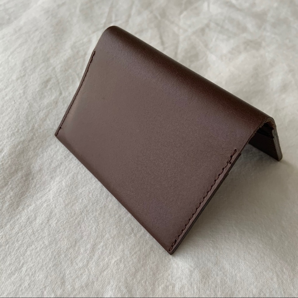COS Leather Card Bi-Fold Wallet